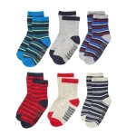 Comfortable footwear Cute and Colourful Organic New Born baby socks - Baby boy & girl socks - (1 pair) - Image 3