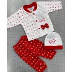 New born Baby And Baba Dress With Cap By Tawakkal Mart
