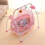 Kidilo Auto Electric Baby Swing, Baby Jhoola, Baby Bassinet, Baby Rocker, Baby Chair, Baby Cradle, Baby Cot , Baby gift, Baby happy birthday gift