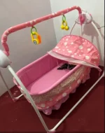 Kidilo Auto Electric Baby Swing, Baby Jhoola, Baby Bassinet, Baby Rocker, Baby Chair, Baby Cradle, Baby Cot , Baby gift, Baby happy birthday gift - Image 3