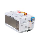 Protect Your Microwave: Dustproof Fabric Microwave Oven Cover with Bonus Storage Pockets - Image 4