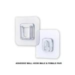 Wall Hooks Magic Transparent Sticker Self Adhesive Double Side - Image 4