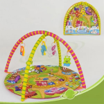 Baby Play Mat with Hanging Rattles For kids / Indoor Games Baby / Baby Play gym Mat - Image 2