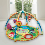 Baby Play Mat with Hanging Rattles For kids / Indoor Games Baby / Baby Play gym Mat - Image 5