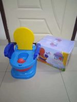 3 in 1 potty seat push car for kids commode train with potty seat topper for toddler trainer.