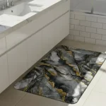 Bathroom Mat - Super Water Absorbent - Quick Drying Water Soak - Random Designs