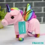 FRAKIN Stuff Plush Unicorn Toy Stuffed Soft Plush Musical Walking Toy For Kids - Image 2