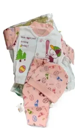GP New born Baby And Baba Dress With Cap - Image 2