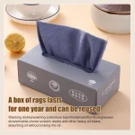 Microfiber Cleaning Cloths,All-Purpose Microfiber Towels,Reusable Microfiber Cleaning and Drying Cloth with Dispenser Box,Cleaning Rags for Home,Kitchen and Car Cleaning- Pack of 20