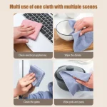 Microfiber Cleaning Cloths,All-Purpose Microfiber Towels,Reusable Microfiber Cleaning and Drying Cloth with Dispenser Box,Cleaning Rags for Home,Kitchen and Car Cleaning- Pack of 20 - Image 4