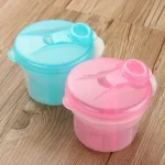 Portable Milk Powder Food Container Storage Feeding Box Three-Layer Milk Powder Box Baby Food Storage - Image 2