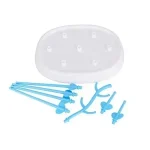 Tawakkal Mart Baby Feeder Dryer, Baby Bottle Drying Rack, Feeder Drying Rack Large Capacity Bottle Dyer Holder For Baby Bottles Nipples Cups Pump Parts And Accessories Drying Rack - Image 5