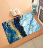 Bathroom Mat - Super Water Absorbent - Quick Drying Water Soak - Random Designs - Image 2