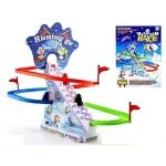 Running go Penguin Race Battery Operated Electronic Track Rhythmic Music Kids Fun Boys Girls Gift