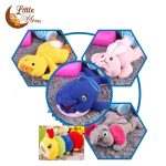 Tawakkal Mart Cute Baby Character Feeder Cover Baby Milk Bottle Plush Pouch Soft Covers Keep Warm Holders