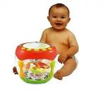 Light ahead Electronic Touch Drum, Music Flash Drum Dynamic Lamplight For Kids