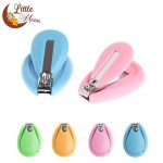 Tawakkal Mart 1Pc Baby Nail Clipper Safety Cutter Toddler Infant Scissor Manicure Pedicure Care Random Color