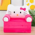 High Quality Multi-Function Folding Kids Sofa Cam Bed Baby Comfy Foldable Sofa Floor Seat Child Back Support Cartoon Children Chair Baby Boy Girl Easy Washable - Comfortable Mickey Minnie Mouse