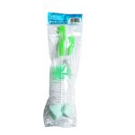 Tawakkal Mart 2 pc Baby milk bottle cleaning brushes 360 degree rotating sponge Baby pacifier cleaning brush glass cleaning brush For Kitchen - Image 3