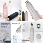 1 Liter Water Bottle Motivational Sport Water Bottle Leakproof Drinking Bottles Outdoor Travel Gym Fitness Jugs For Kitchen - Image 3