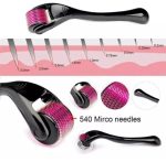 Derma Roller 0.5MM- Smoothen Skin & Reduce Fine Lines - Image 3