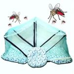 Baby Sleeping bag with Mosquito net Embroided Frill Crib 0-1 Year Infant Portable Folding Baby Cots Net Infant Sleeping Bag - baby bistar gaddi