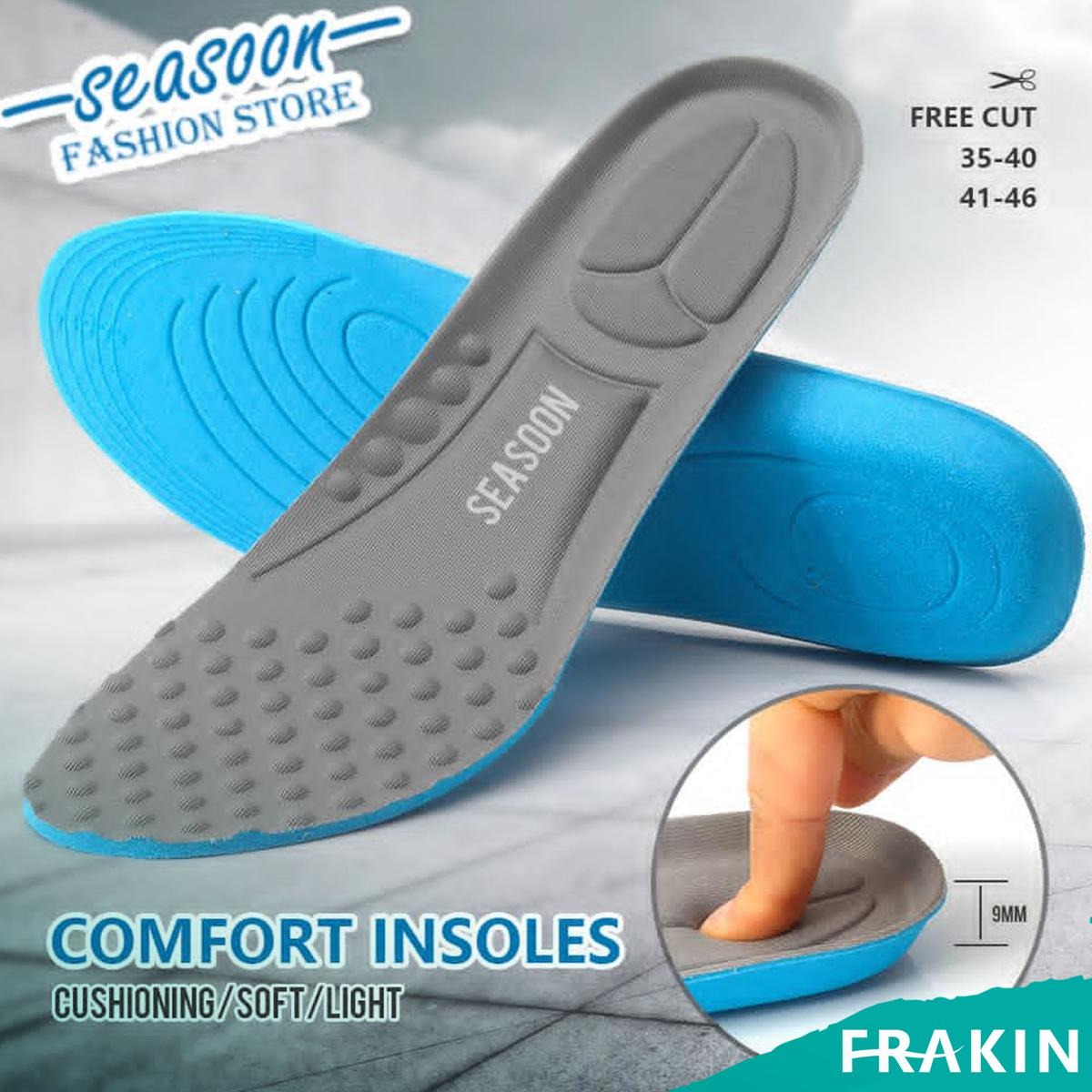 imgi_52_8f333e387da134bdbba5556051103789 Outtobe Sport Insoles Shock Absorption Cushioning Memory Foam Shoes Insole - Image 1
