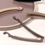Set of 4 Large Hair Clips for Women and Girls - Non-Slip, Strong Hold Combs for Medium to Thick Hair. Perfect for Securing Ponytails.