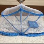 Product details of Best Export Quality Fancy Baby Sleeping bag with Mosquito net Embroided Frill Crib 0-1 Year Infant Portable Folding Baby Cots Net Infant Sleeping Bag - baby bistar gaddi - baby nest bed accessories for baby, bistar infant newborn dipper