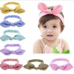 LDM 3 Pcs Hair Bandage Tie Band Headband Bow Turban Children Newborn Kids Baby Girl Accessories Bowknot Rabbit Ear Headwear - Image 2