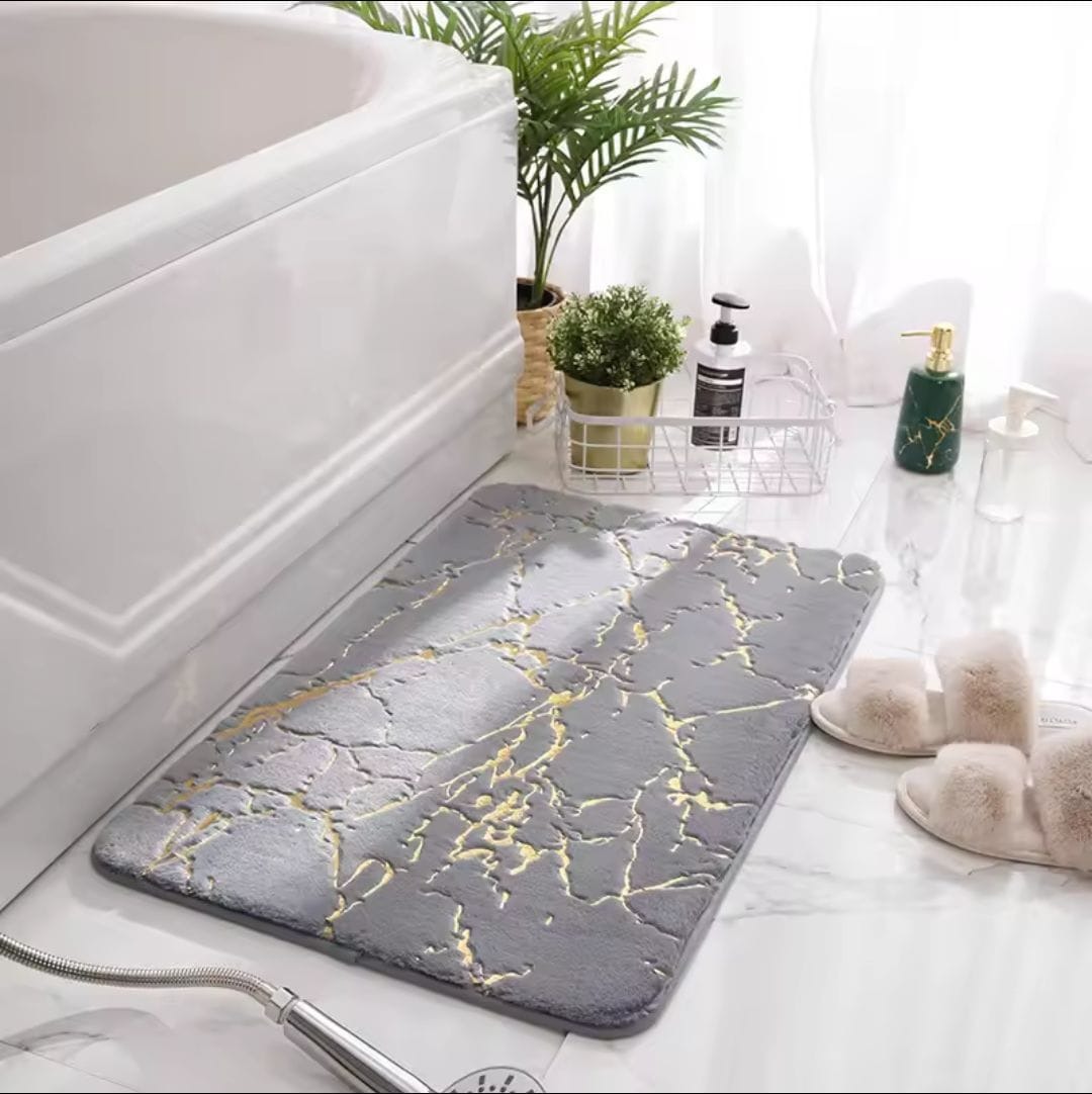 imgi_55_d2ae166bd4f02e41fa374ae950e92643 Super Water Absorbent Non-Slip Bath Mat Floor Mat for Bathroom Shower Room Tub Entrance Kitchen - bath room mat - room mat - floor mat - - Image 1