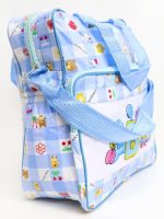 Newborn Baby Diapers Bag ABC Light Blue - Image 4