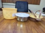 Double Layer Tiffon Lunch Box/Food Carrier (Mix/Random color) primuam quality by little dreamz - Image 3