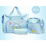 Diaper Baby Bag 4pcs Set (Light blue)