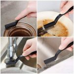 3 PC MINI WIRE BRUSH SET (BRASS, NYLON, STAINLESS STEEL BRISTLES) - Image 4
