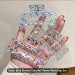 Pack of 6, Pack of 3, pack of 1 Transparent and Matte Solid Girls Hair Claws Rectangle Hair Clips for Women Simple Elegant Hair Accessories Hair catchers (Multi Colors) - Image 2