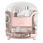 Usman's Hub - Cosmetic Box | Makeup Organizer | Waterproof Dustproof Cosmetic Storage Case | Luxury Vanity Countertop Display - Image 2
