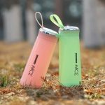 Nice Glass Water Bottle - Leak Proof, Insulated, BPA-Free, Trendy & Durable, Stylish - Perfect for Girls, Boys, Sports, Gym, School, Outdoor, Walking, Hiking, Home Use - Hot for 12 Hours, Cold for 24 Hours - Portable & Travel Friendly - Image 4