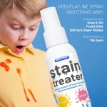 Miss Mouth's Messy Eater Stain Treater Spray - 4oz Stain Remover - Newborn & Baby Essentials - No Dry Cleaning Food, Grease, Coffee Off Laundry, Underwear, Fabric - Image 4