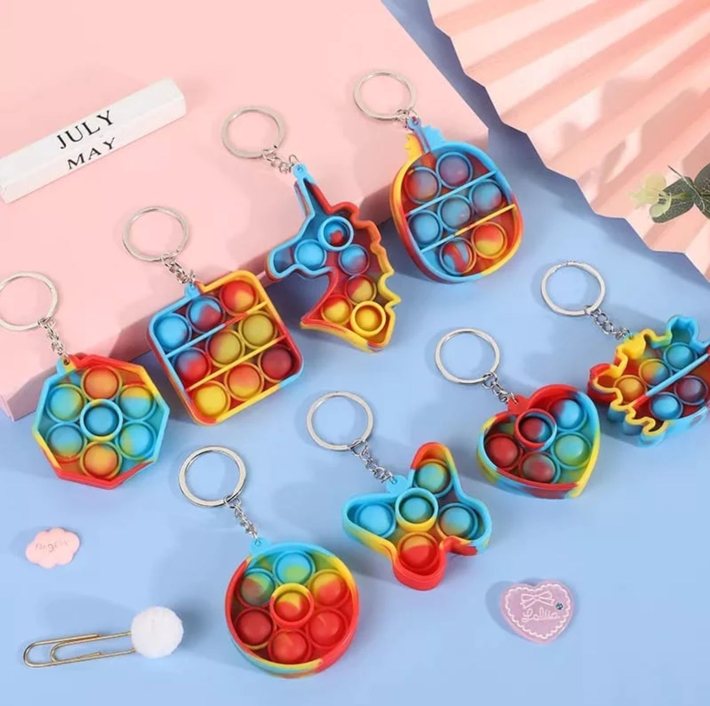 imgi_59_9daf7f0360f73a52a5a04885acc584b4 Popit keychain - Image 1