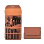 Manicure Pedicure Grooming Kit, Stainless Steel set, Nail cutter set, Nails Care, Clipper, Nails tool Set, Professional Spa kit, Nipper, 16pcs set - Image 4