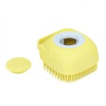 Silicon Bath Body Brush, Exfoliating Body Scurb Brush with Soap Dispenser, 2 in 1 Ultra Soft Bath Sponge Shower Brush and Body Massager, Baby Shower Brush, Shampoo and Gel Dispenser, Loofah Brush, Body Cleaning Scrubber for Man, Women and Children - Image 2