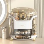 Usman's Hub - Cosmetic Box | Makeup Organizer | Waterproof Dustproof Cosmetic Storage Case | Luxury Vanity Countertop Display - Image 5