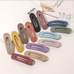 Korean Frosted Large Hair Clips For Women Girl Hair Accesories Fashion Color Solid Acrylic Hairpins Toothed Non-slip BB Barrette - Image 5