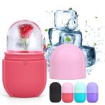 Silicone Ice Roller Facial Massage for Cryotherapy - Beauty Skin Care Massage for Collagen Regrowth & Skin Strengthening - Enhance Your Natural Glow/Reusable Facial Treatment to Tighten & Tone Skin & De-Puff The Eye Area
