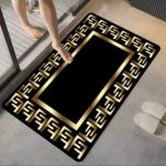 Bath Mat Water Absorbent Non-Slip, Water Absorbent Bath Carpet for Bathroom, Shower Room, Tub, Entryway, Kitchen, Sink
