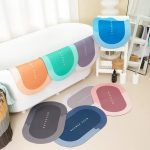 Non-Slip Waterproof Bathroom Mats Set | Absorbent Plush Bath Rugs for Kids, Boys, and Pets | Quick-Dry Microfiber Comfort Mat with Decorative Designs - Image 5