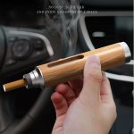 Portable Pocket Ashtrays Outdoor Fireproof Cigarette Cover Mini Walnut Smoking Accessories Ash Tray for Car Travel Ashtray Portable Pocket Ashtrays Outdoor Fireproof Cigarette Cover Mini Walnut Smoking Accessories Ash Tray for Car Travel Ashtray