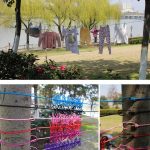 180 cm Portable Clothing Clothesline with 12 Clips Retractable Laundry Dryer Clothes Rope Drying Rack Cloth Hanging Line For Outdoor - Image 5
