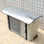 Heavy Duty Outdoor Air Conditioner Cover best for 1 Ton and 1.5 Ton Outside Units Waterproof, Windproof, UV-Resistant AC Condenser Cover – All-Season Protection for Central Air Units – Durable Polyester with Adjustable Straps – Fits Most Standard Sizes